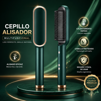 Cepillo Alisador Rizador Multifuncional