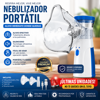 Oferta Nebulizador portátil inhalador