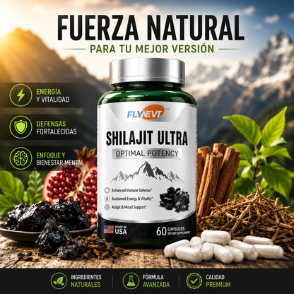 SHILAJIT ULTRA - 60 CAPSULAS