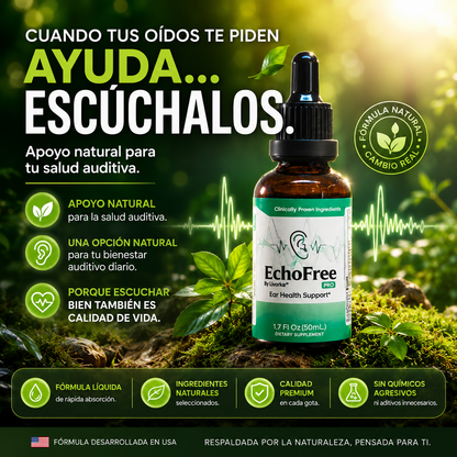 Echofree solución a tus oídos Elimina el zumbido