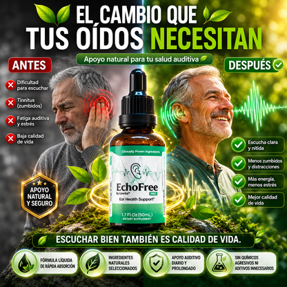 Echofree solución a tus oídos Elimina el zumbido